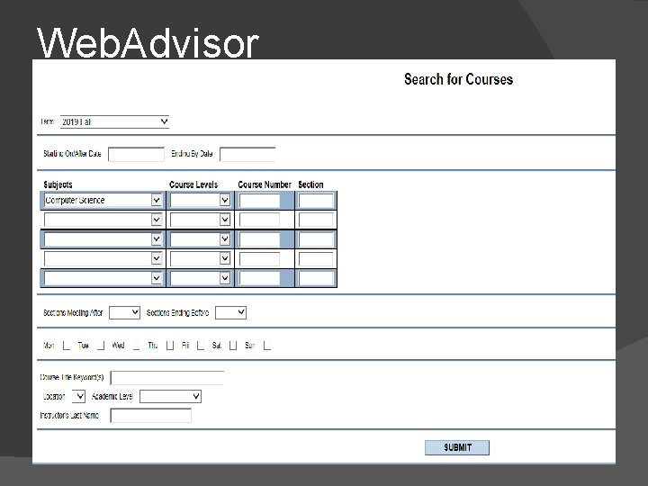 Web. Advisor 