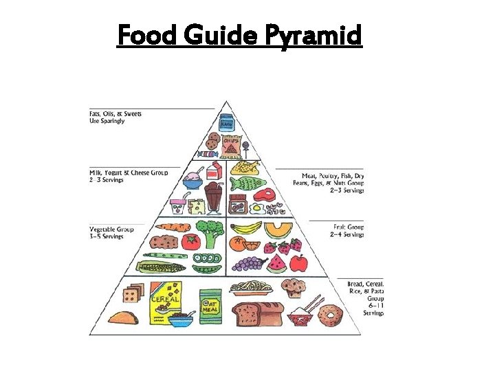 Food Guide Pyramid 