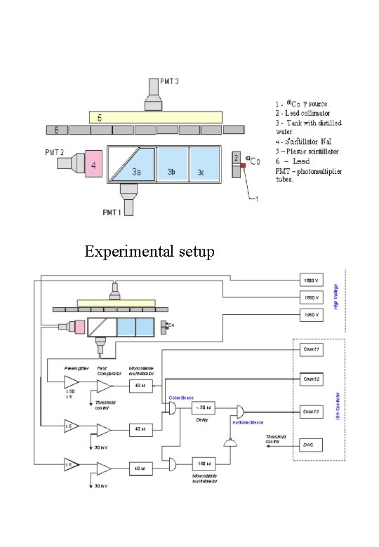 Experimental setup 