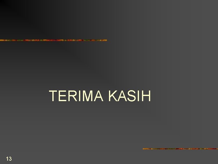 TERIMA KASIH 13 