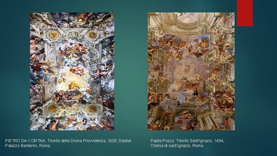 PIETRO DA CORTNA, Trionfo della Divina Provvidenza, 1639, Salone Palazzo Barberini, Roma Padre Pozzo,