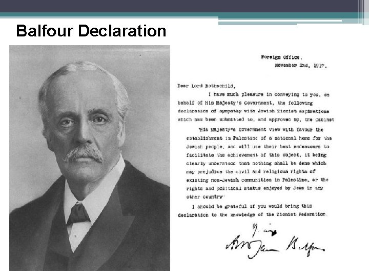 Balfour Declaration 