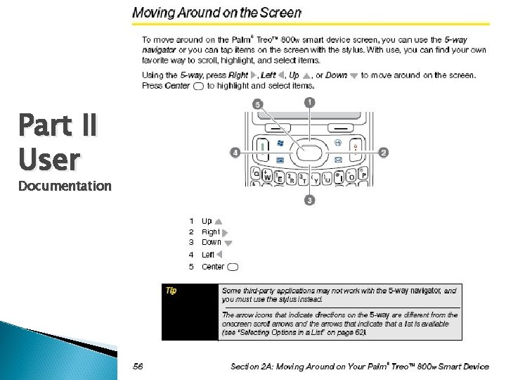 Part II User Documentation 13 