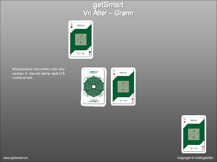 get. Smart Vri Åtter – Grønn Motstanderer har verken ruter eller verdien -9. Han