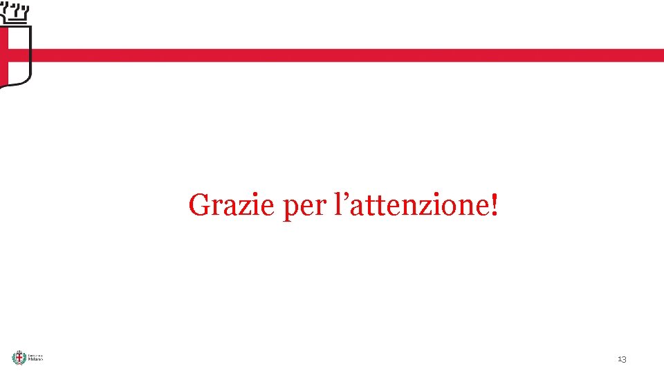 Grazie per l’attenzione! 13 