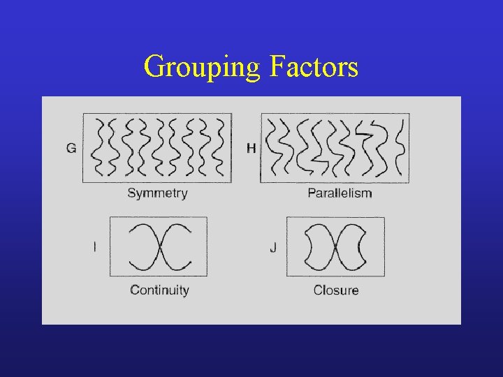 Grouping Factors 