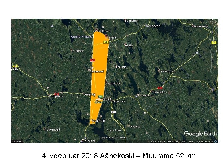 4. veebruar 2018 Äänekoski – Muurame 52 km 