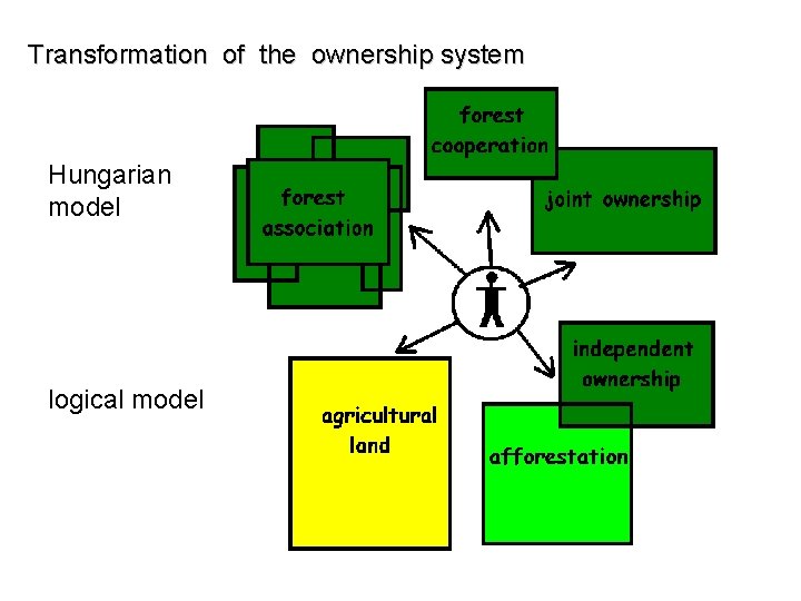 Transformation of the ownership system Hungarian model logical model 