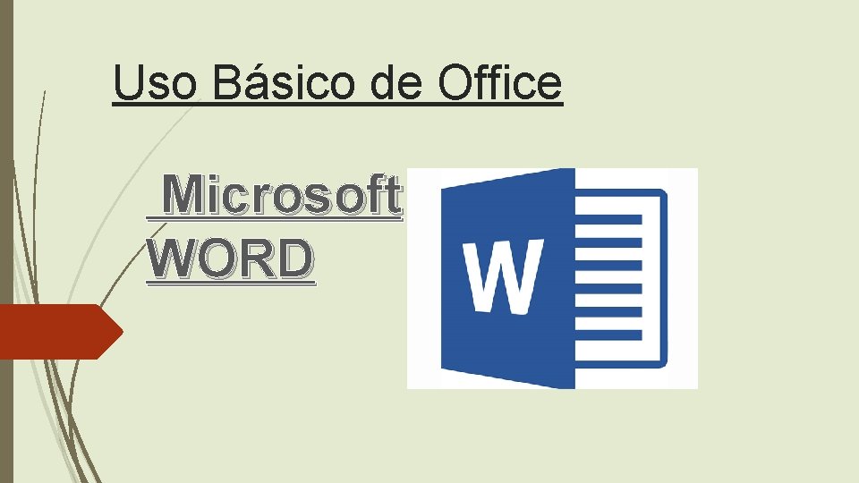 Uso Básico de Office Microsoft WORD 