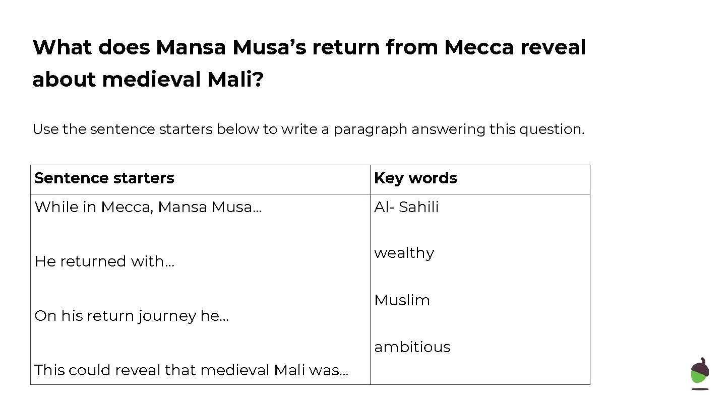 What does Mansa Musa’s return from Mecca reveal about medieval Mali? Use the sentence