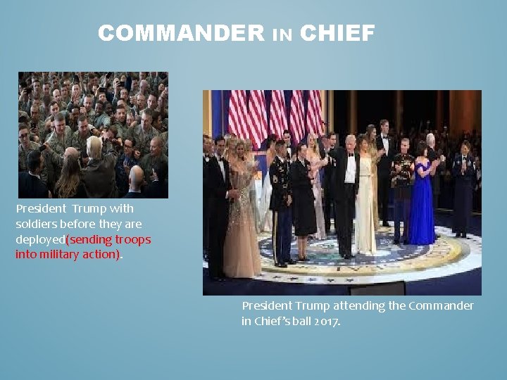 WHAT DO THE 5 ROLES OF THE PRESIDENT