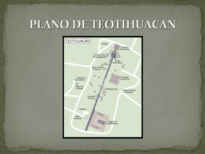 PLANO DE TEOTIHUACAN 