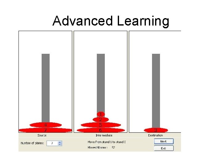 Advanced Learning 