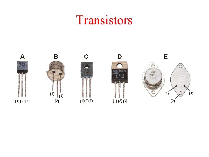 Transistors 