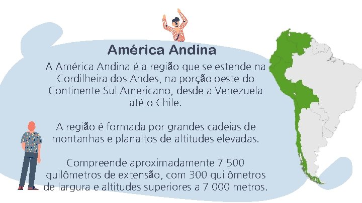 América Andina A América Andina é a região que se estende na Cordilheira dos