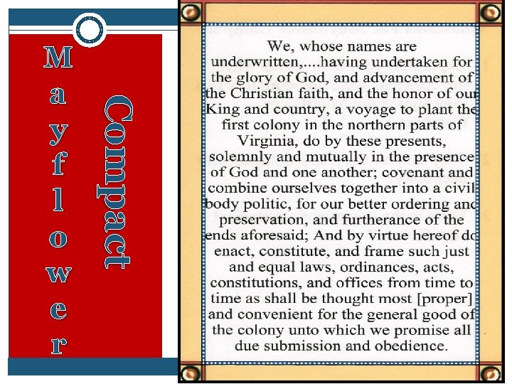 Compact M a y f l o w e r 