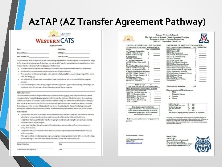 Az. TAP (AZ Transfer Agreement Pathway) 