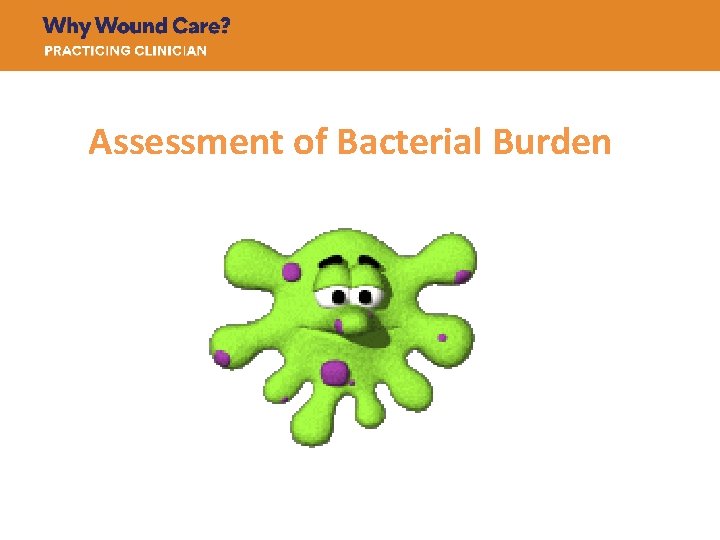 Assessment of Bacterial Burden © Dot Weir - Used with permission 