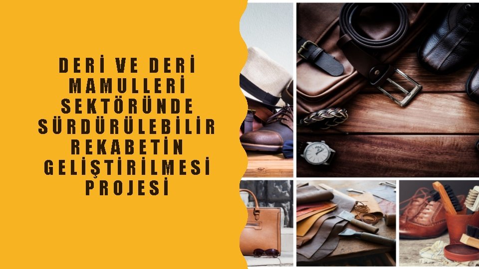 DERİ VE DERİ MAMULLERİ SEKTÖRÜNDE SÜRDÜRÜLEBİLİR REKABETİN GELİŞTİRİLMESİ PROJESİ 