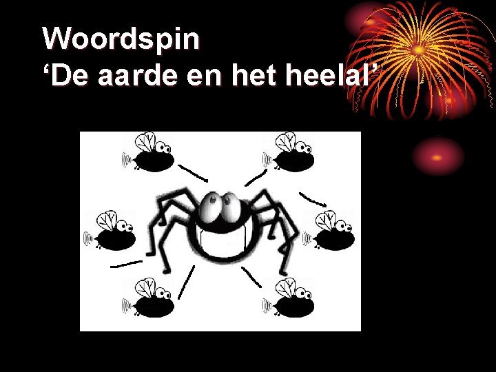 Woordspin ‘De aarde en het heelal’ 