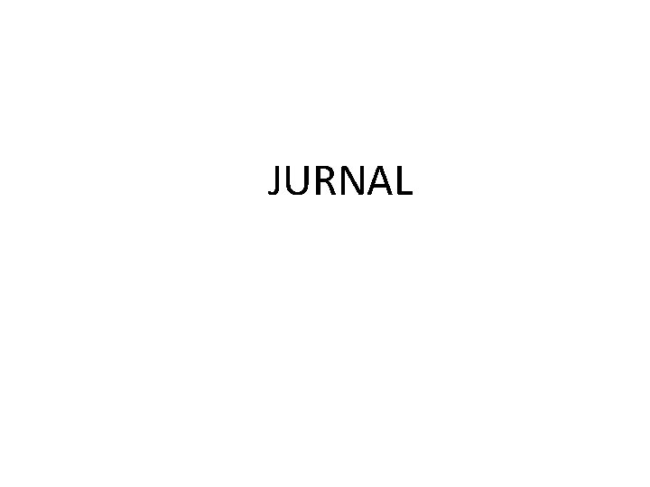 JURNAL 