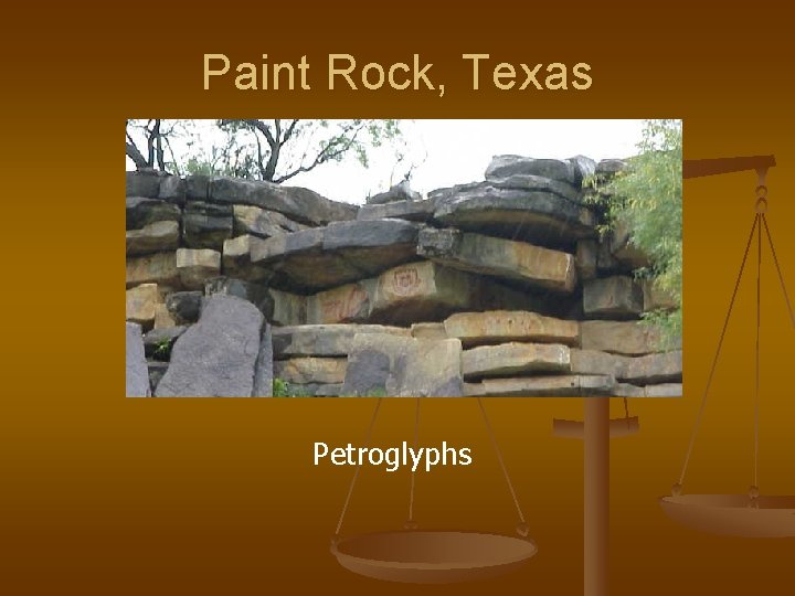 Paint Rock, Texas Petroglyphs 