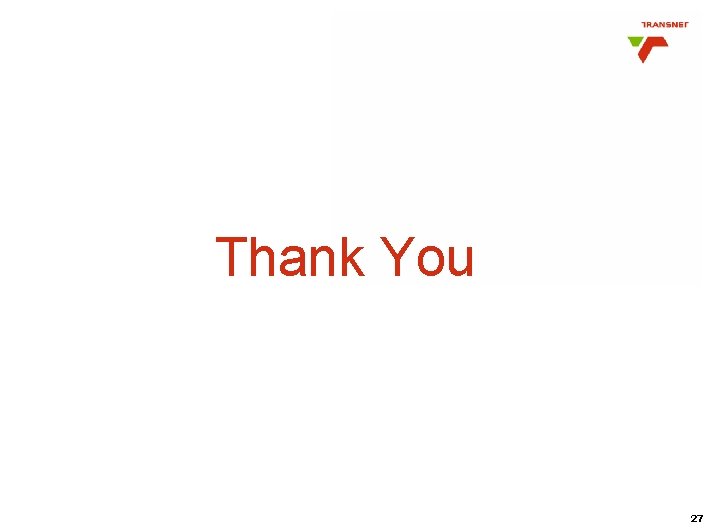 Thank You 27 Thank You 27