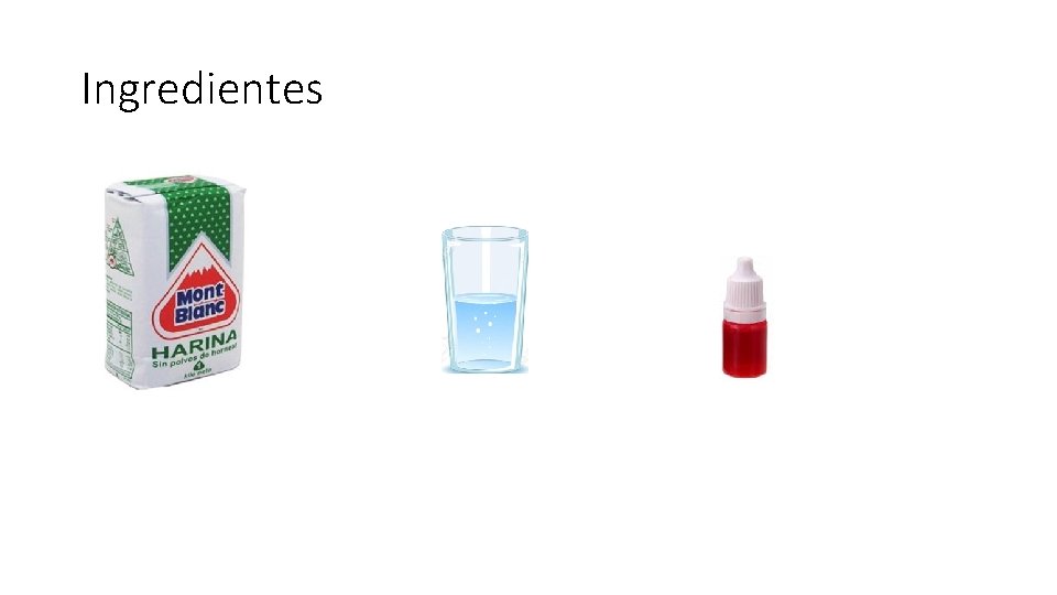 Ingredientes 