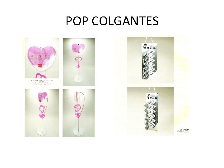 POP COLGANTES 