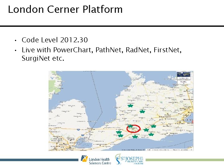 London Cerner Platform • Code Level 2012. 30 • Live with Power. Chart, Path.