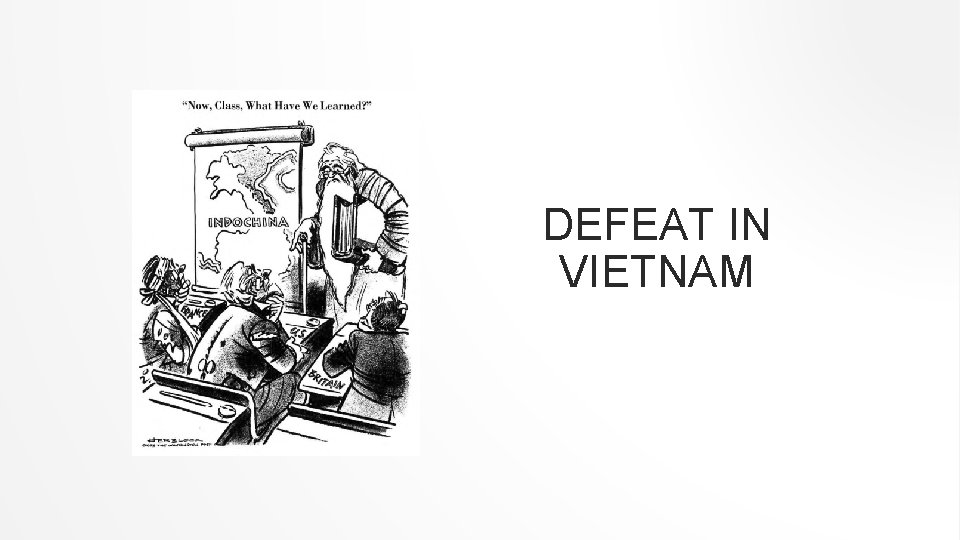 DEFEAT IN VIETNAM 