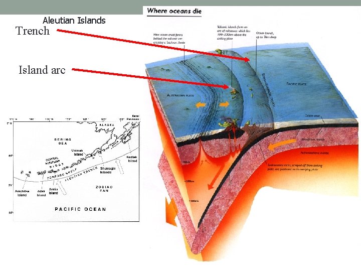 Aleutian Islands Trench Island arc 