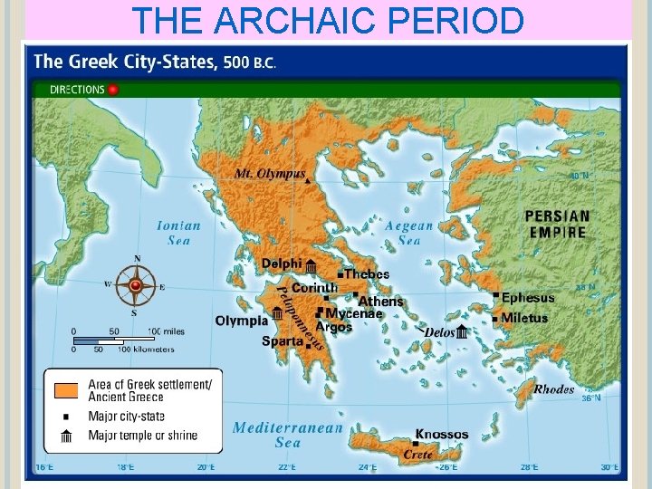 THE ARCHAIC PERIOD 