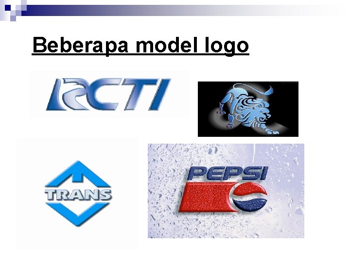 Beberapa model logo 