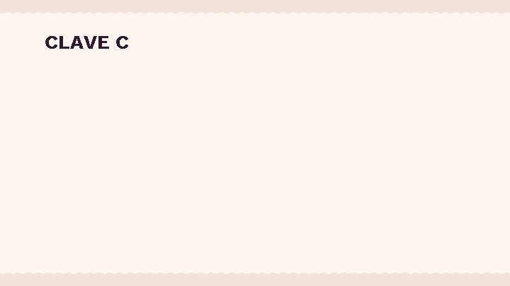 CLAVE C 