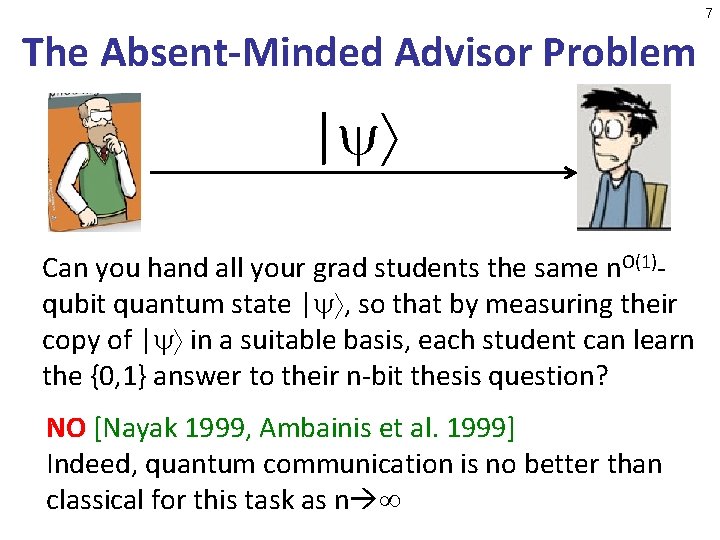 7 The Absent-Minded Advisor Problem | Can you hand all your grad students the