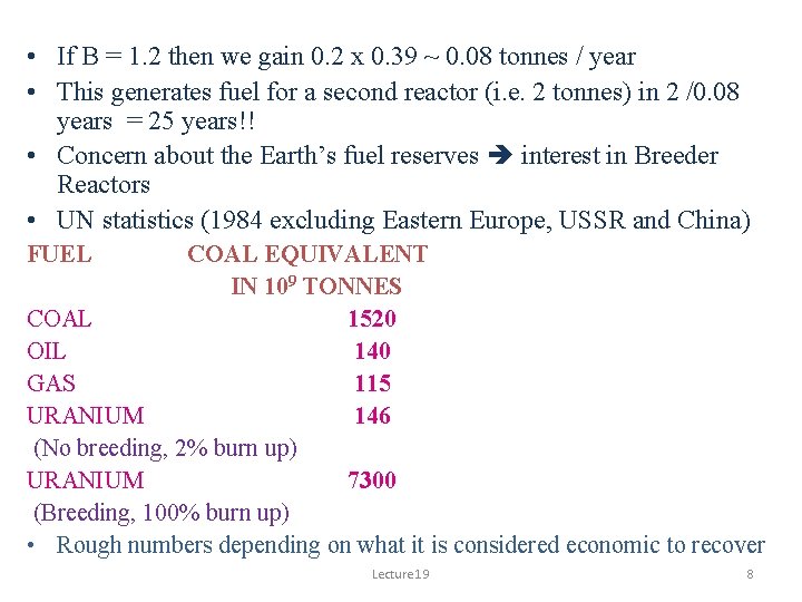  • If B = 1. 2 then we gain 0. 2 x 0.
