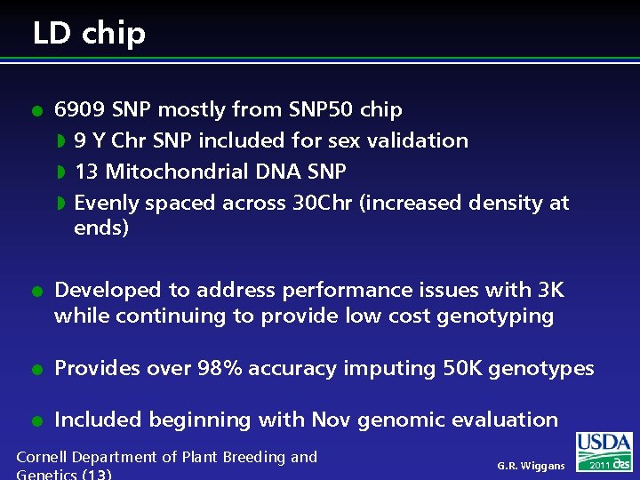 LD chip l l 6909 SNP mostly from SNP 50 chip w 9 Y