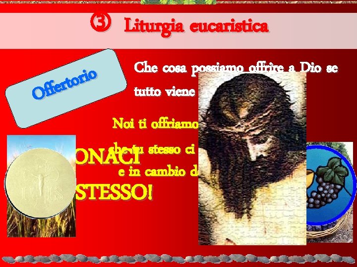 Liturgia eucaristica o i r o t r e f Of Che cosa