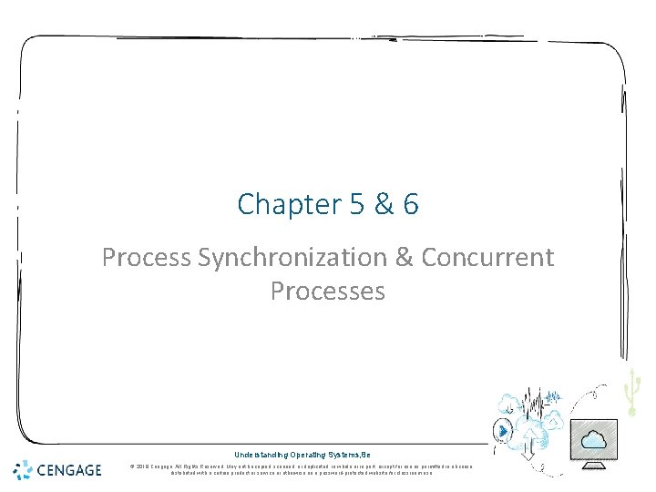 Chapter 5 & 6 Process Synchronization & Concurrent Processes Understanding Operating Systems, 8 e