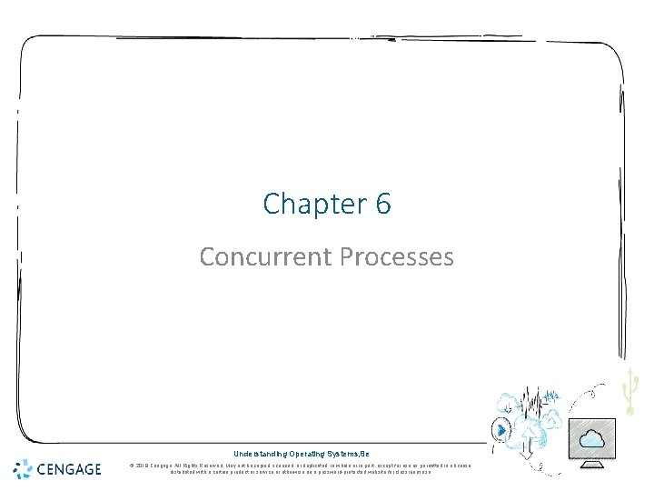 Chapter 6 Concurrent Processes Understanding Operating Systems, 8 e © 2018 Cengage. All Rights