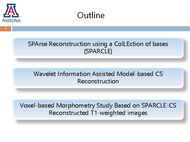 APPLICATIONS OF COMPRESSED SENSING TO MAGNETIC RESONANCE IMAGING