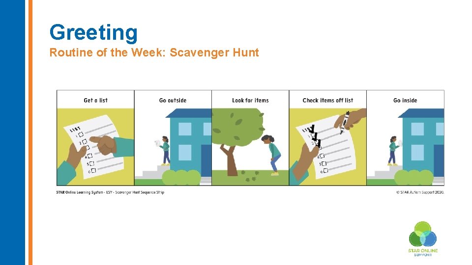 Greeting Routine of the Week: Scavenger Hunt 