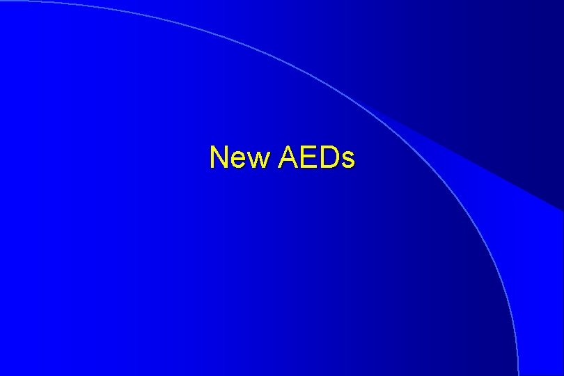 New AEDs 