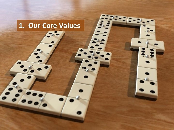1. Our Core Values 