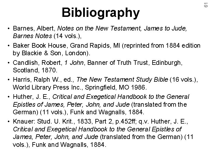  • Barnes, Albert, Notes on the New Testament, James to Jude, Barnes Notes
