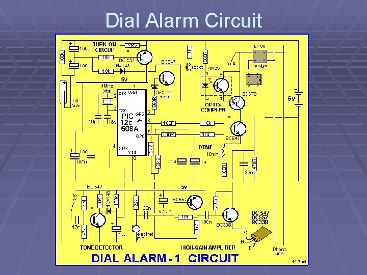 Dial Alarm Circuit 