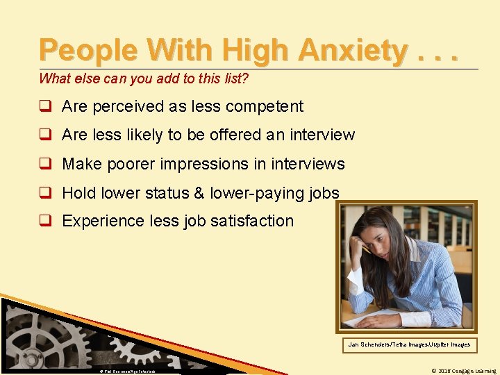 People With High Anxiety. . . What else can you add to this list?