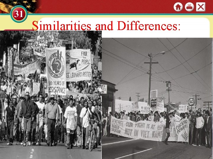 Similarities and Differences: 