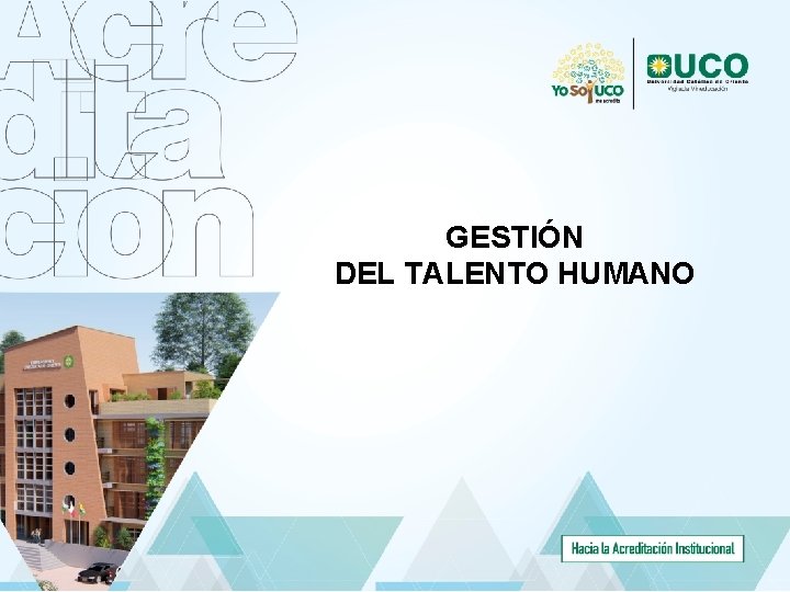 GESTIÓN DEL TALENTO HUMANO 